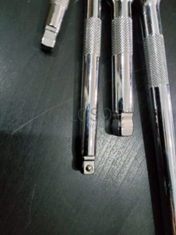 CONJUNTO DE 4 BARRAS (EXTENSÕES) COM BLOQUEIO