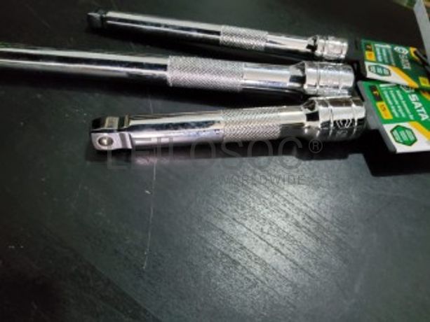 CONJUNTO DE 3 BARRAS (EXTENSÕES) COM BLOQUEIO