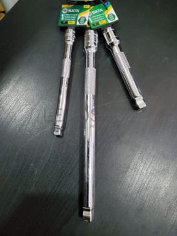 CONJUNTO DE 3 BARRAS (EXTENSÕES) COM BLOQUEIO