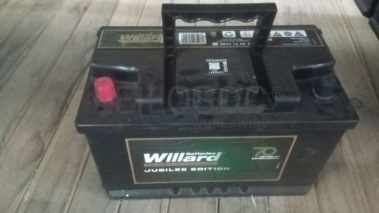 6 - Bateria Willard 80Ah