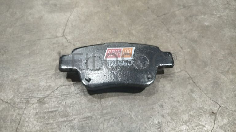 9 Calços de Travão de Trás