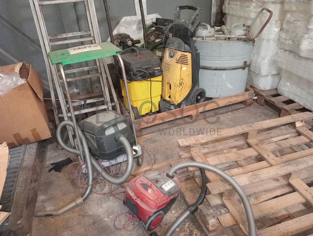 Máquinas de Lavar à Pressão · Aspiradores