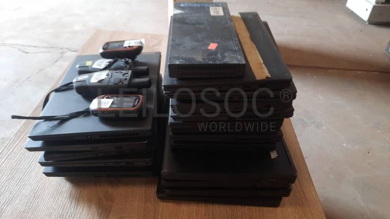 Laptops, GPS Units and Access Point