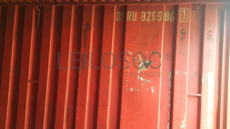 1 - 20 ft container