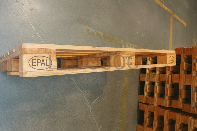 EPAL Certified Wooden Pallets - (1,690 units)