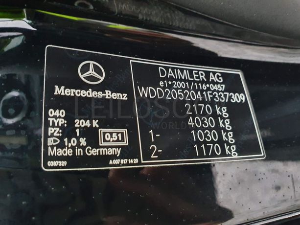 Mercedes-Benz C220 · Ano 2016