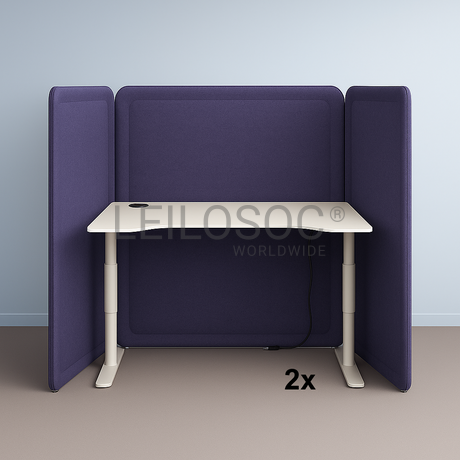 2 Mini-bureaux avec cloison