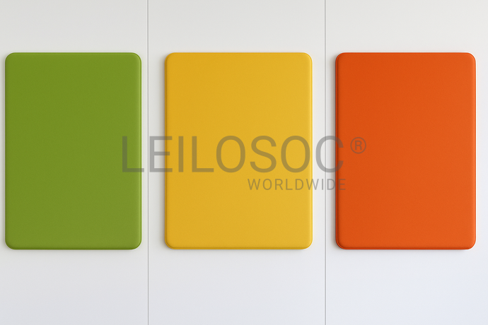 3 Panneau acoustique mural (Jaune)