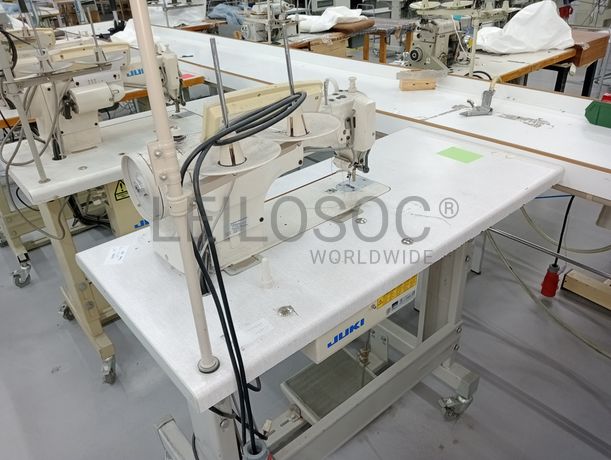 Máquinas de Ponto Corrido · Pregar Botões · Agulhas · Colarinhos