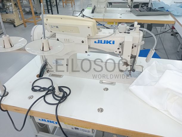 Máquinas de Ponto Corrido · Pregar Botões · Agulhas · Colarinhos