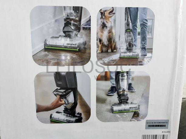Aspirador Vertical All-in-One Bissell Crosswave Hydrosteam Pet Pro