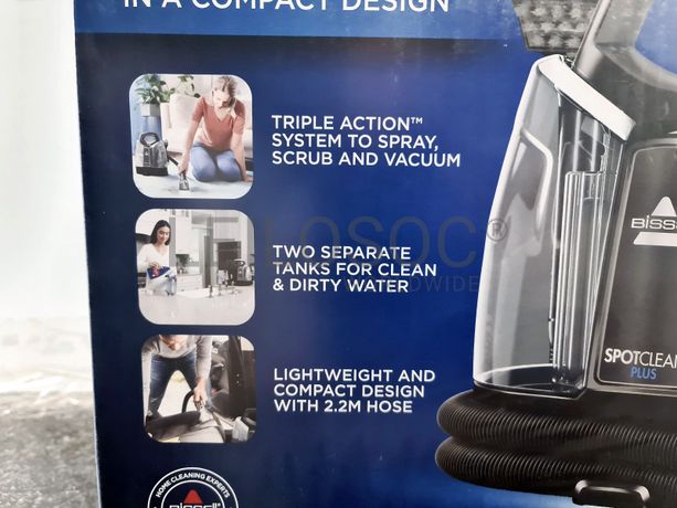 Aspirador Bissell SpotClean Plus, 3 em 1