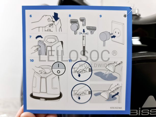 Aspirador Bissell SpotClean Plus, 3 em 1