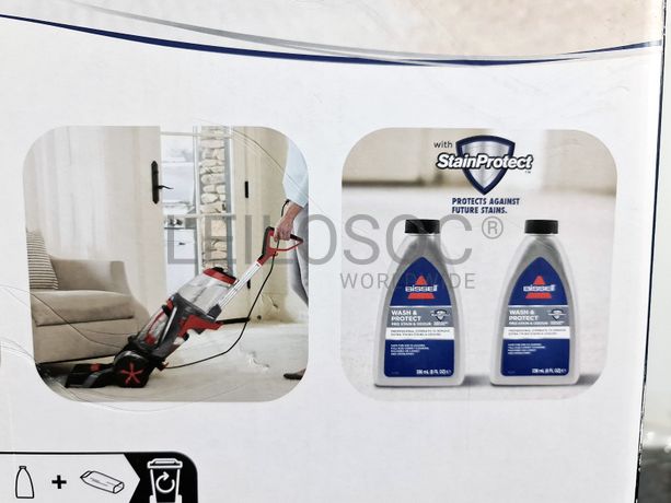 Aspirador vertical de tapetes Bissell ProHeat 2X Revolution