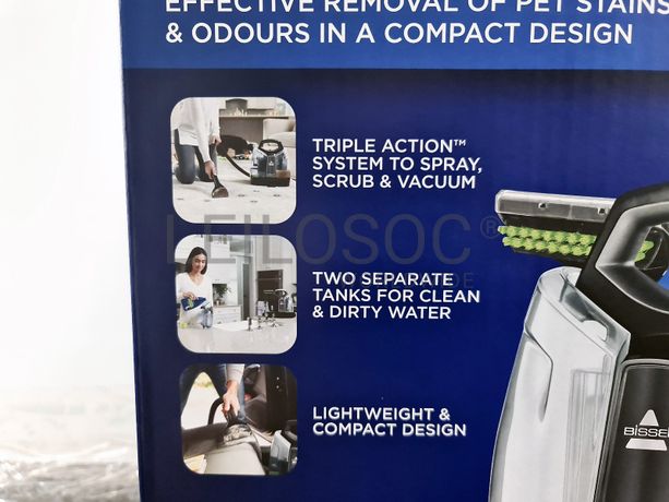 Aspirador portátil Bissell Spotclean Pet Select, 3 em 1