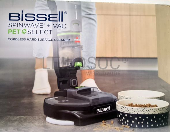 Aspirador Vertical Bissell Spinwave + Vac Pet Select