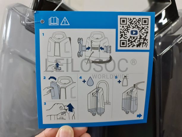 Aspirar Bissell Spotclean Pet Plus