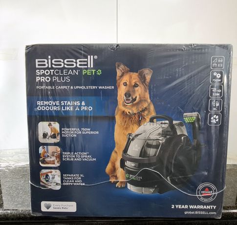 Aspirador com limpeza a vapor Bissell Spotclean Pet Pro Plus