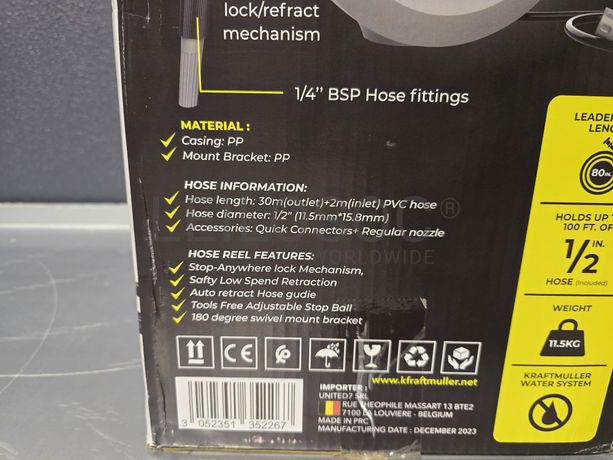 Carretel de Mangueira de Água