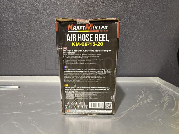 Carretel de Mangueira de Ar