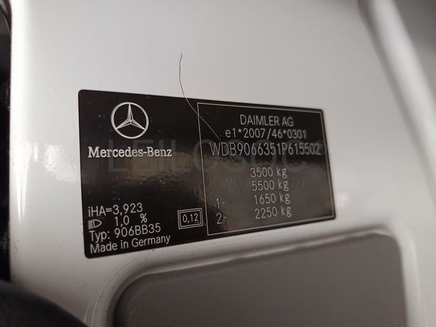 Mercedes-Benz Sprinter 316 CDI · Ano 2018