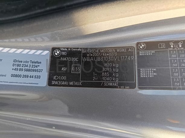 BMW 118d · Ano 2010