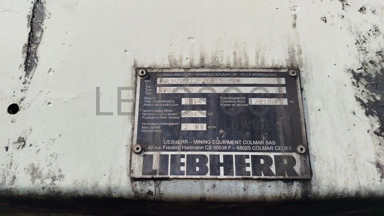 Escavadora Liebherr R984C