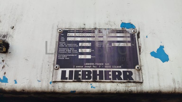 Escavadora Liebherr R984C
