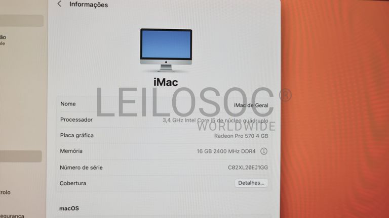 Computador Apple iMac A1419