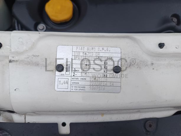 Fiat Doblo I Cargo (223) 1.9 JTD · Ano 2005