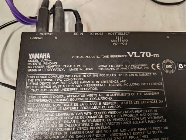 Gerador Acústico Virtual Yamaha