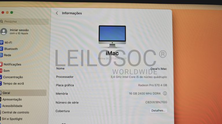 Computador Apple iMac A1419