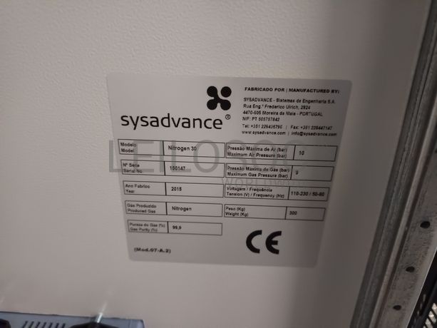 Compressor Nitrogénio Sysadvance