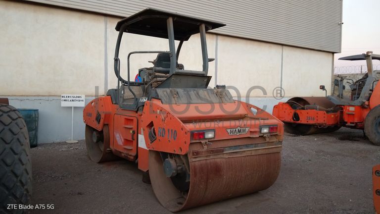 Cil. Auto-Prop. Vibr. Asfalto 10 T HAMM HD 110