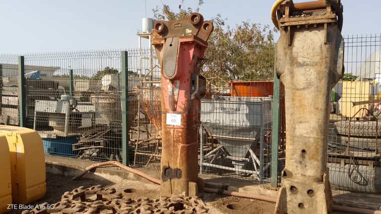 Martelo Hidrául. p/Escav. 25 a 40 T SANDVIK BR3288