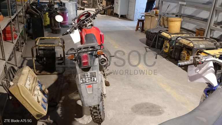 Motociclo HONDA CTX 200