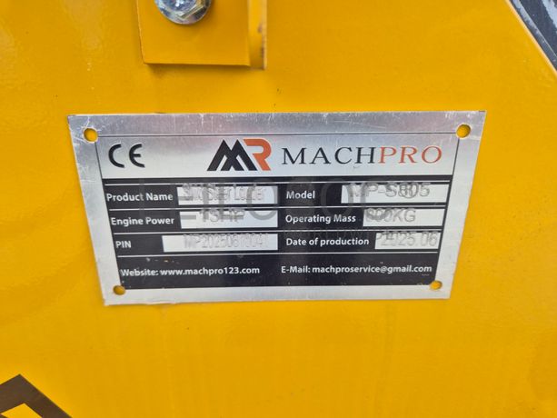 Mini Giratória Machpro MP-S805 · Ano 2025