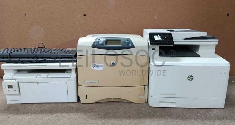 Impressoras Hp e Teclados