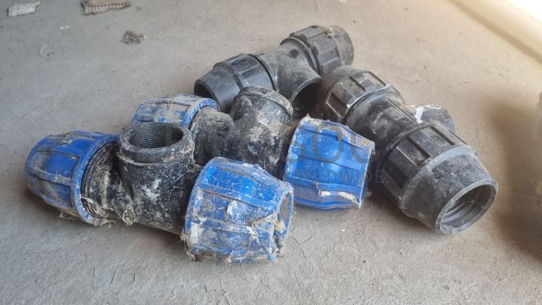 Uniões e Tampão de redução