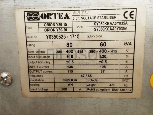 Estabilizador - Ortea Orion