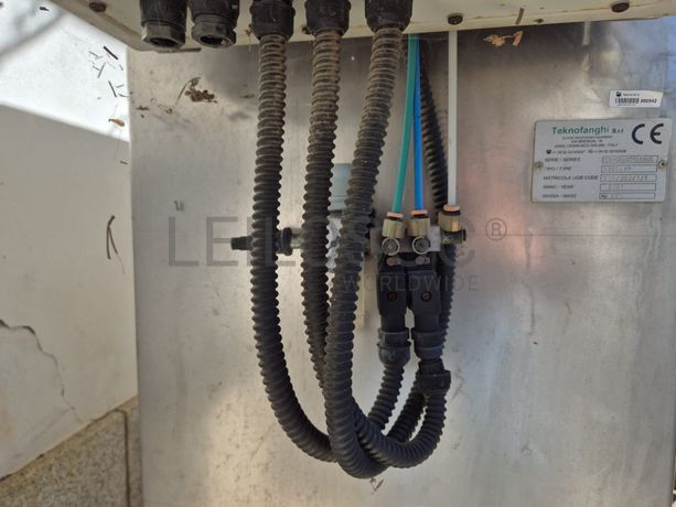 Tanque de desidratação de lamas