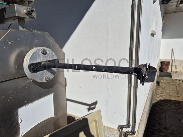 Tanque de desidratação de lamas