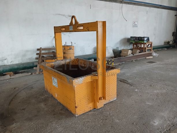 Fotografia de equipamento: Recipiente Metálico - Cuba de Resinagem 