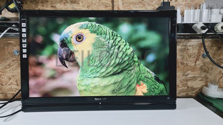 Fotografia de equipamento: Televisão Sanyo HD