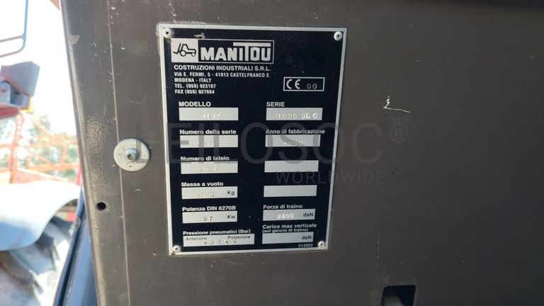 Multifunções telescópico Manitou 1330