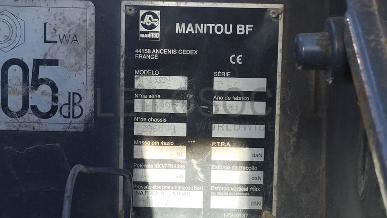 Multifunções telescópico Manitou 1335