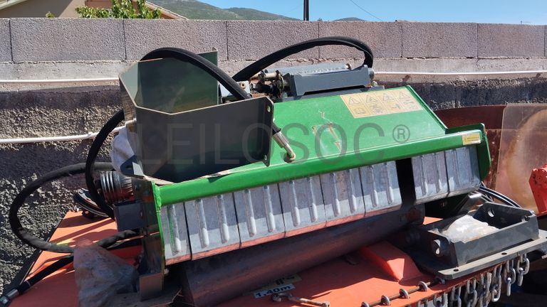 Roçador hidráulico de martelos Solmek