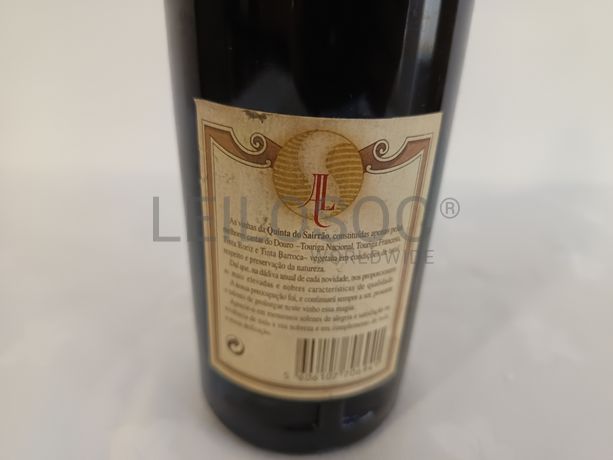 Garrafa de vinho Quinta do Sairrão Douro Reserva 1999