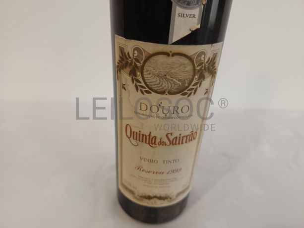 Garrafa de vinho Quinta do Sairrão Douro Reserva 1999
