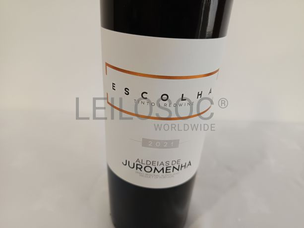 Garrafa de vinho tinto Escolha Aldeias de Juromenha 2021